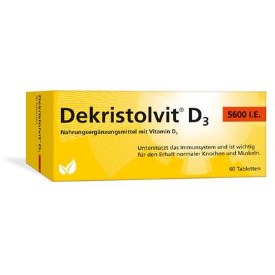 Dekristolvit D3 5600 I.e. Tabletten 60 St Image