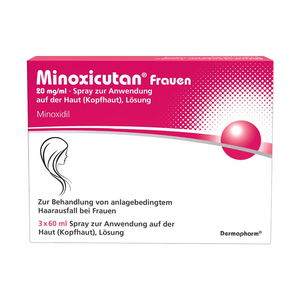 Minoxicutan Frauen 20 mg/ml Spray 3x60 ml Lösung