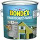 Bondex - Dauerschutz-Holzfarbe Schneeweiß 2,50 l - 329891