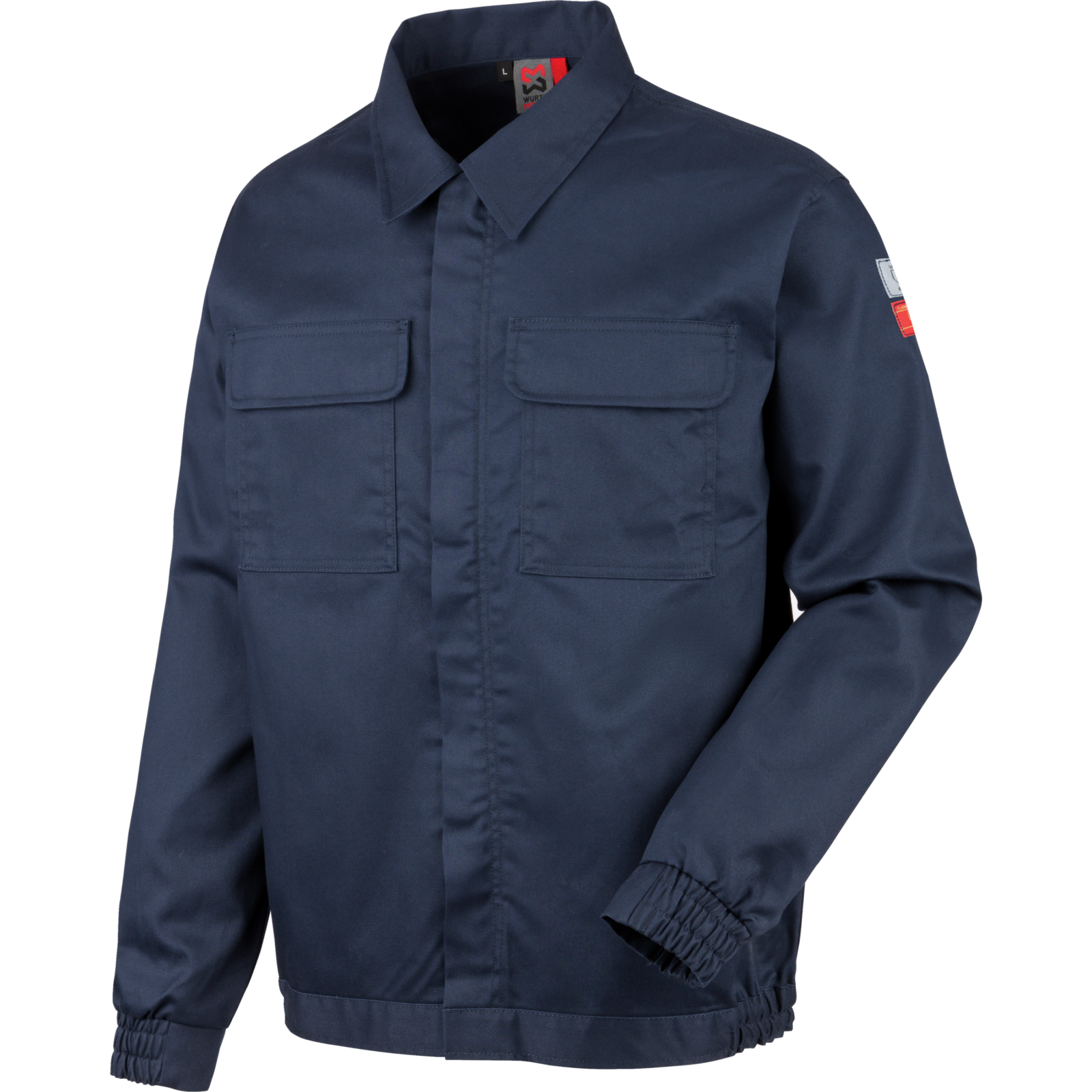 Veste de travail Soudeur Ignifugée EN 11611, EN 11612 Würth MODYF marine