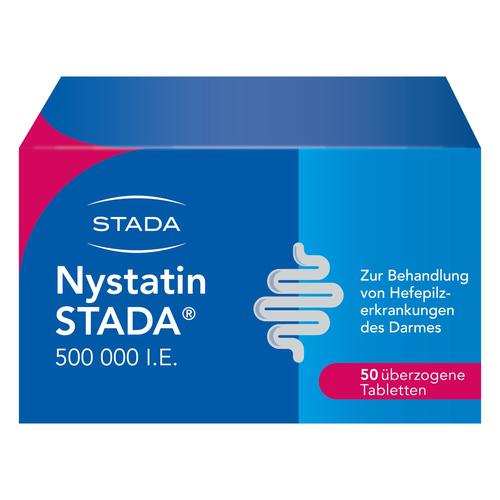 Nystatin Stada 500.000 I.e. überzogene Tab. 50 St Überzogene Tabletten