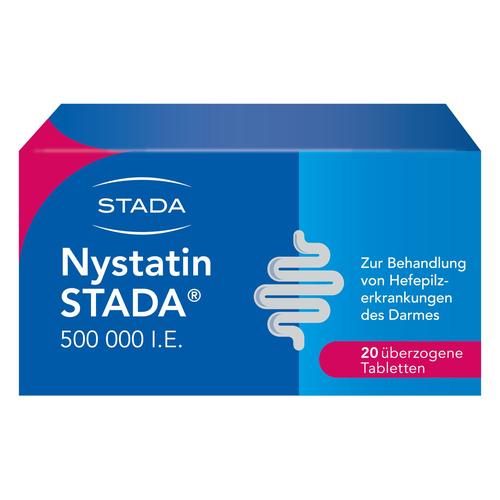 Nystatin Stada 500.000 I.e. überzogene Tab. 20 St Überzogene Tabletten