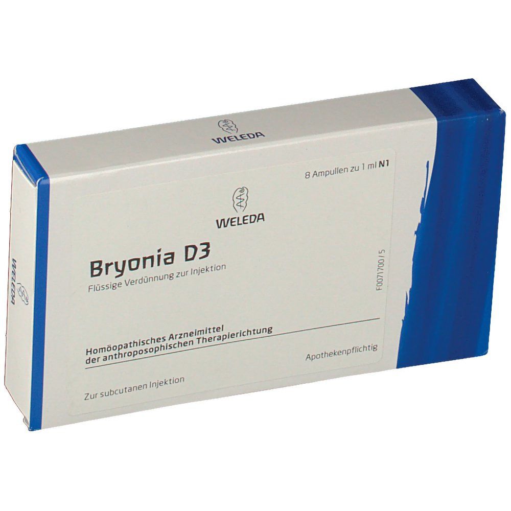 Bryonia D 3 Ampullen 8x1 ml Image