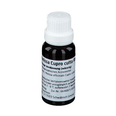 Melissa Cupro culta RH D 3 Dilution 20 ml Image