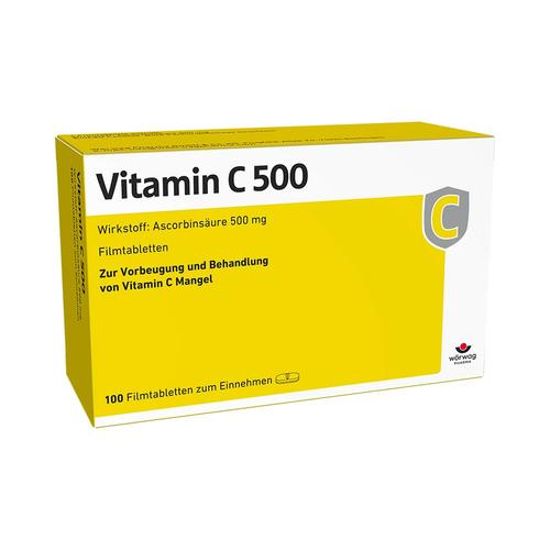 Vitamin C 500 Filmtabletten 100 St