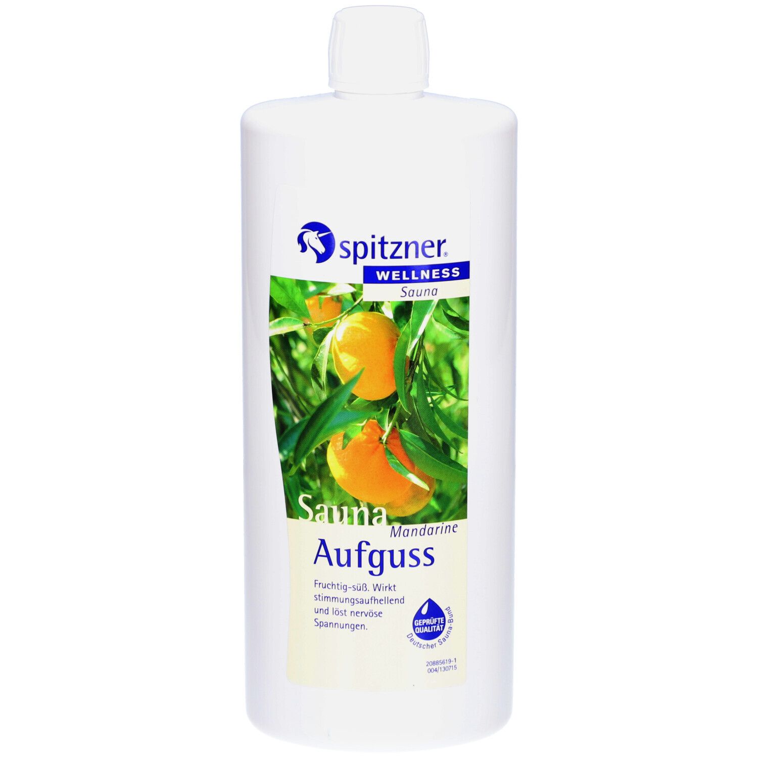Spitzner Saunaaufguss Mandarine Wellness 1000 ml Konzentrat Image