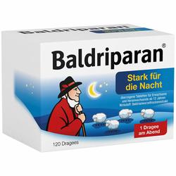 Baldriparan Stark für die Nacht überzogene Tab. 120 St Überzogene Tabletten