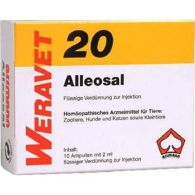 Alleosal 20 Amp.f.Hunde/Katzen/Klein-u.Zootiere 10x2 ml Ampullen Image