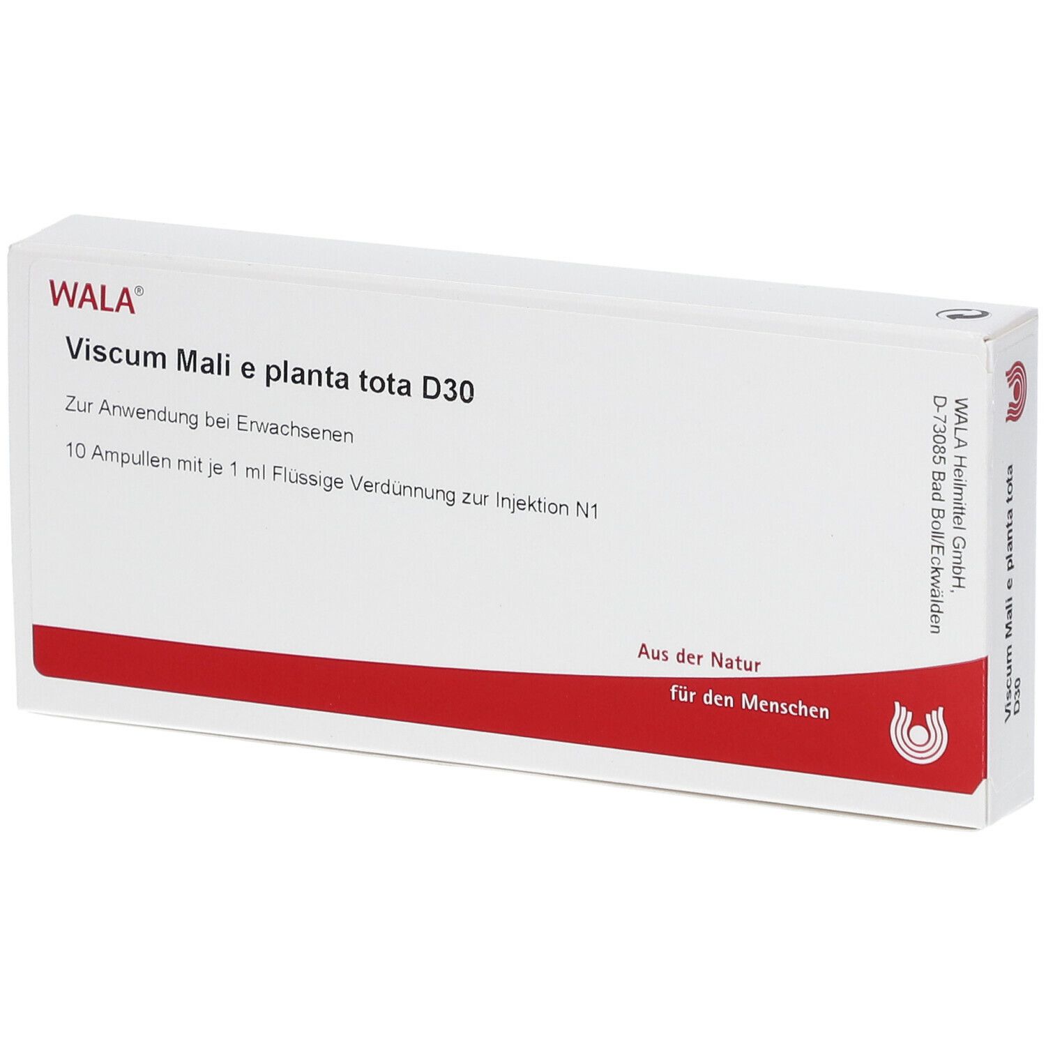 Viscum Mali e planta tota D 30 Ampullen 10x1 ml Image