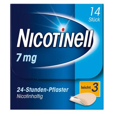 Nicotinell 7 mg/24-Stunden-Pflaster 17,5mg 14 St Pflaster transdermal Image