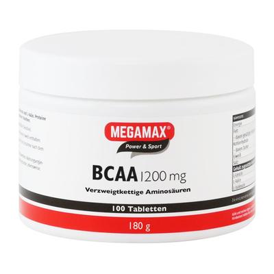 Bcaa 1200 mg Megamax Tabletten 100 St Image