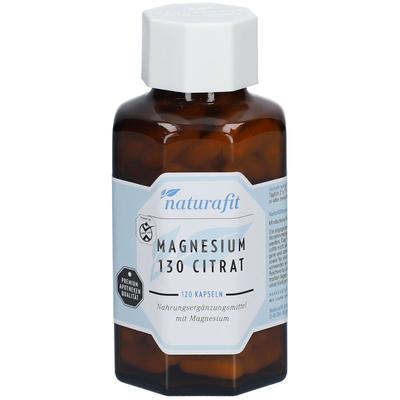 Naturafit Magnesium 130 Citr Kapseln 120 St