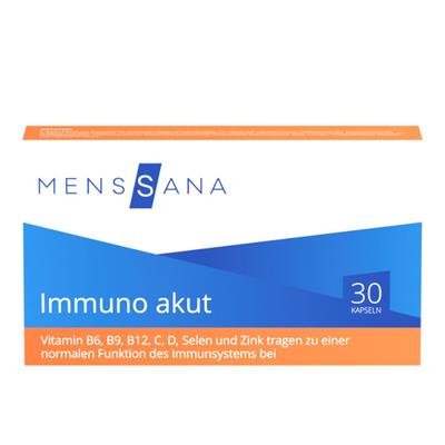 Immuno Akut MensSana Kapseln 30 St Image