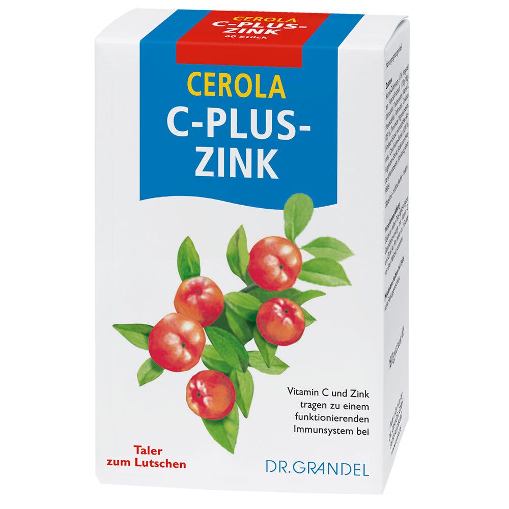 Cerola C plus Zink Taler Grandel 32 St Bonbons Image