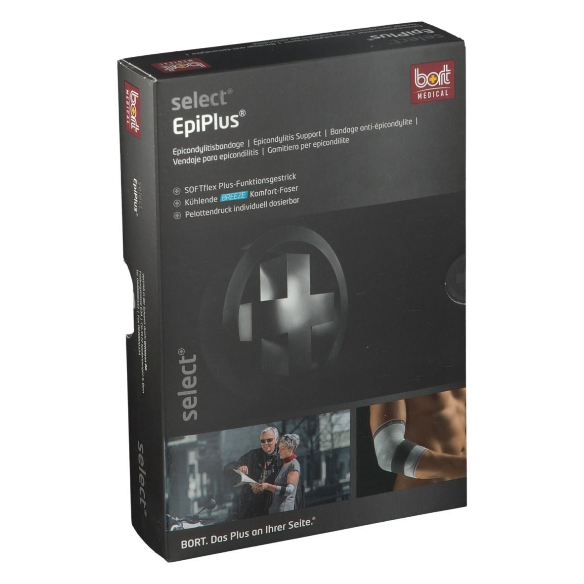 Bort Select EpiPlus Ellenbogenbandage M haut 1 St Bandage(s)