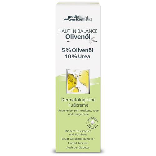 Haut IN Balance Olivenöl Fußcr.5%Oliven.10%Urea 100 ml Creme