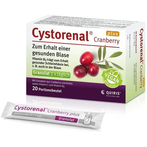 Cystorenal Cranberry plus 20 St Granulat