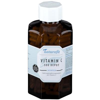 Naturafit Vitamin C 500 Depot Kapseln 240 St Image