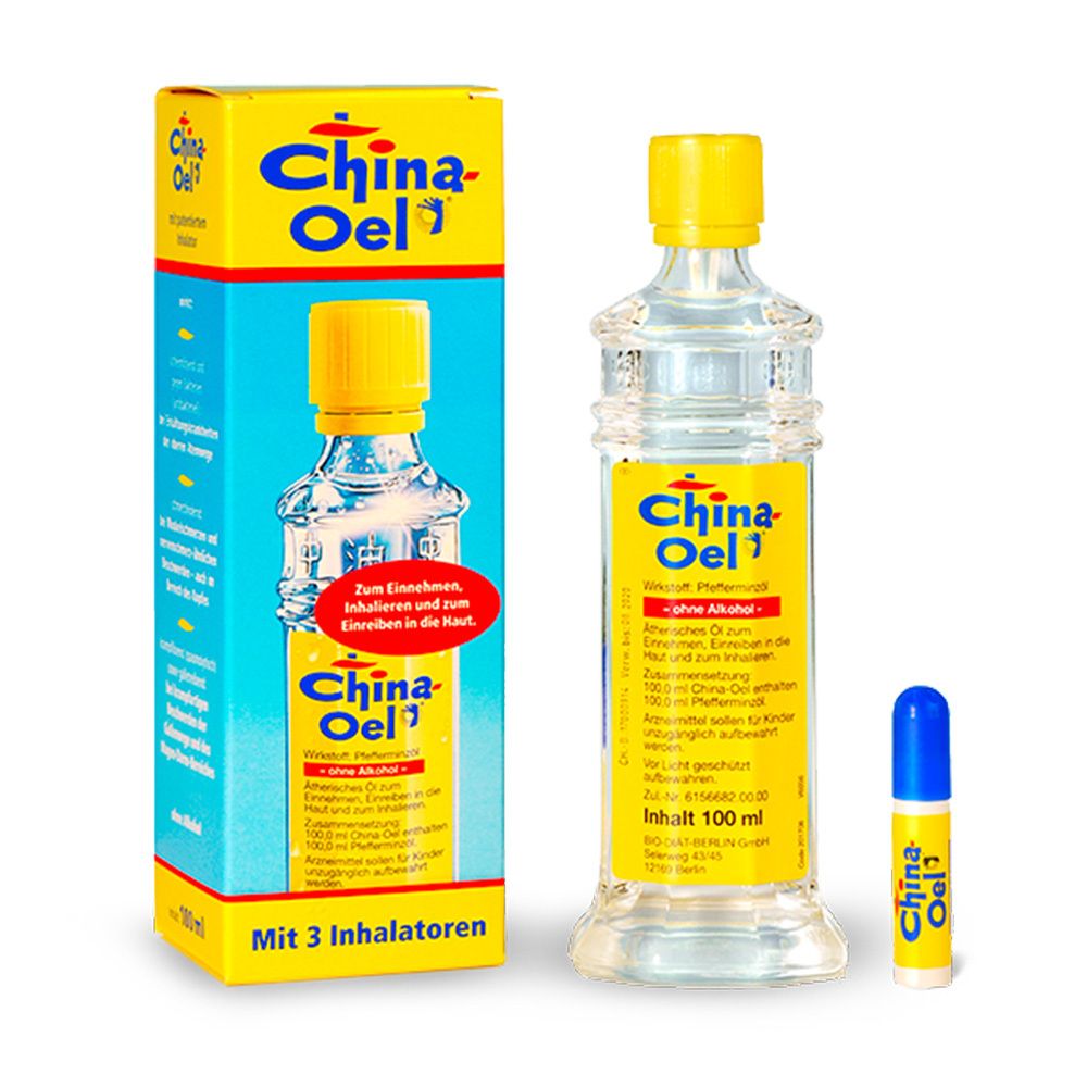 China ÖL mit 3 Inhalatoren 100 ml Ätherisches Öl Image