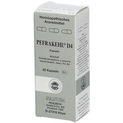 Pefrakehl D 4 Kapseln 20 St Image