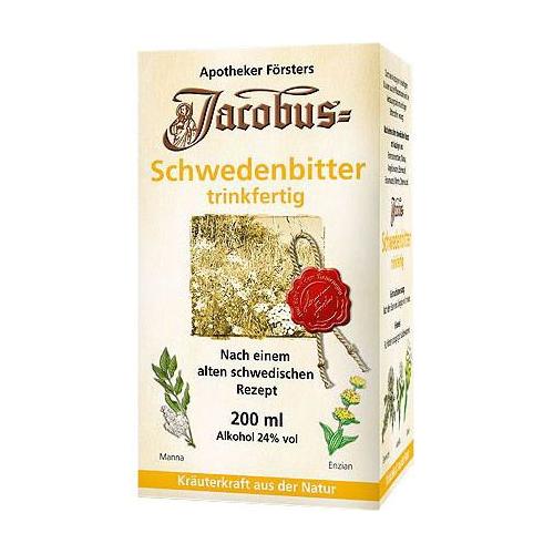 Jacobus Schwedenbitter trinkfertig 200 ml Flüssigkeit