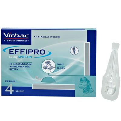 Effipro 50 mg Lösung z.Auftropfen f.Katzen 4 St Image