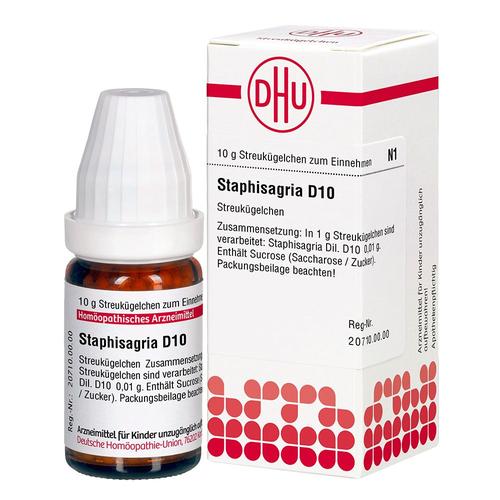 Staphisagria D 10 Globuli g