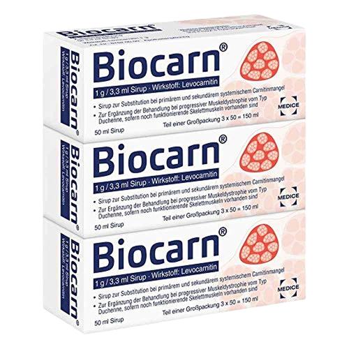 Biocarn Sirup 3x50 ml