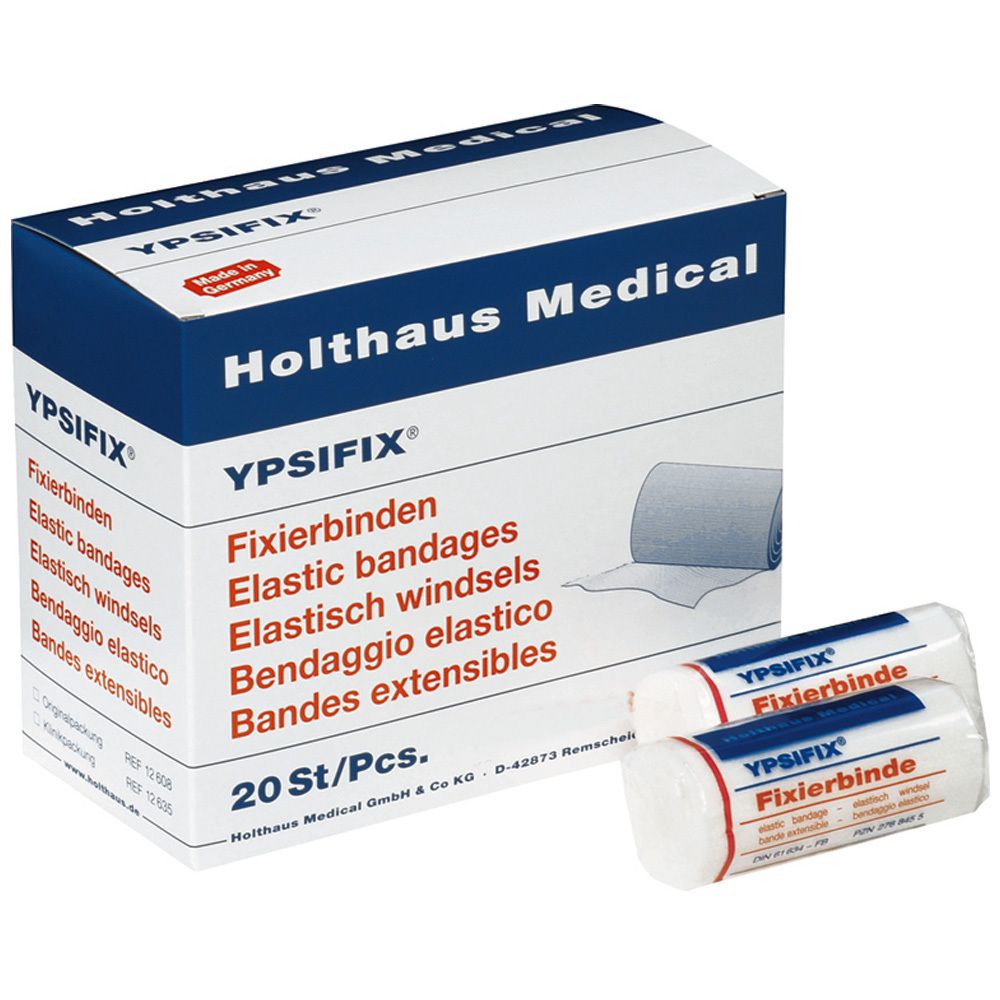 Fixierbinde Ypsifix elastisch 8 cmx4 m lose 20 St Binden Image