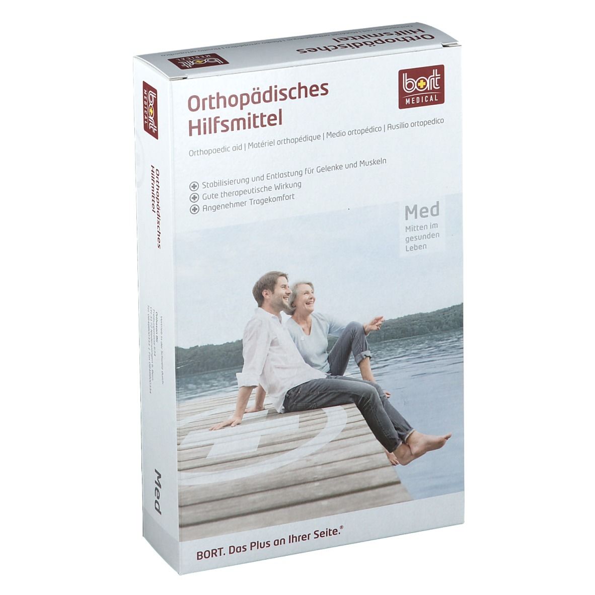 Bort Handgelenkstütze m.Alu Band re.S haut 1 St Bandage(s)