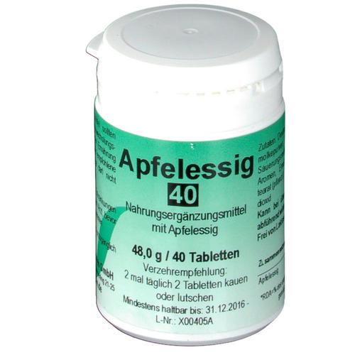 Apfelessig Tabletten 40 St