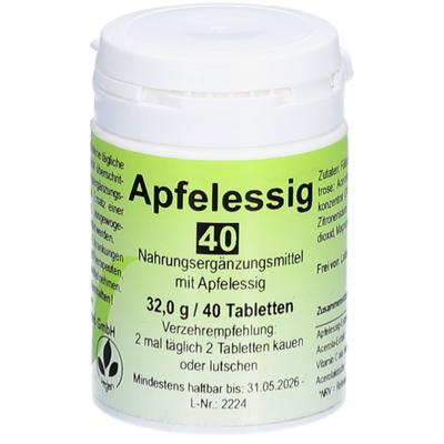 Apfelessig Tabletten 40 St Image