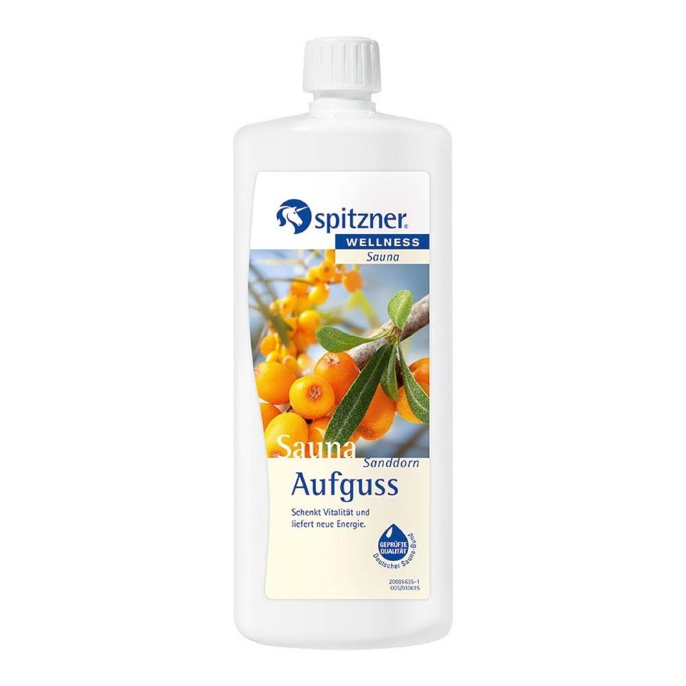 Spitzner Saunaaufguss Sanddorn Wellness 1000 ml Konzentrat Image