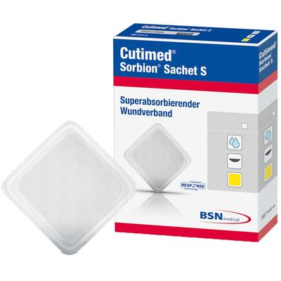 Cutimed Sorbion Sachet S Wundauflage 15x15 cm 24 St Pflaster Image
