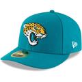 Men's New Era Teal Jacksonville Jaguars Omaha Low Profile 59FIFTY Fitted Hat
