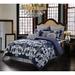 Charlton Home® Painswick Comforter Set Microfiber in Blue/Gray | Queen Comforter + 2 Shams | Wayfair D942E6A68DE344429BFB3FCE350BF8C7