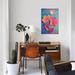 East Urban Home 'Autumn Leaf Still Life' Graphic Art Print on Canvas Canvas, Cotton in Blue | 12 H x 8 W x 0.75 D in | Wayfair