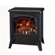 Lincsfire New 1850W Portable Electric Stove Fire Place Fireplace Heater Freestanding | Log Burning Flame Effect | 2 Heat Settings