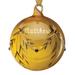 The Holiday Aisle® November Birthstone Personalized Ball Ornament Glass in Yellow | 3 H x 3 W x 3 D in | Wayfair 67BFEDD974DE40068639609D8B1E78EC