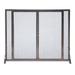 Full Height Fireplace Screen - Small, Burnished Bronze Small - Frontgate