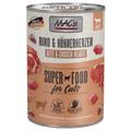 6x400g Beef & Chicken Hearts MAC's Wet Cat Food