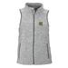 Women's Heather Gray Kennesaw State Owls Summit Fleece Full Zip Sweater Vest