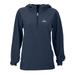 Women's Navy Gonzaga Bulldogs Pullover Stretch Anorak Jacket