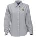 Women's Gray Idaho Vandals Velocity Oxford Plus Size Button-Up Long Sleeve Shirt