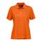 Women's Orange Bowling Green St. Falcons Vansport Omega Plus Size Tech Polo