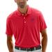 Men's Red Richmond Spiders Textured Stripe Polo