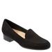 Trotters Monarch - Womens 5 Black Slip On Medium