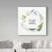 East Urban Home Fine Herbs II by Janelle Penner - Wrapped Canvas Graphic Art Print Canvas in Green | 18 H x 18 W x 2 D in | Wayfair