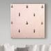 Winston Porter Border 4 by Lisa Audit - Wrapped Canvas Print Canvas in Green/Pink | 18 H x 18 W x 2 D in | Wayfair A60D821B6688464EB495CA6B8874DBFB