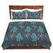 Alcott Hill® Callaway Zara Martina Perpetual Breeze Duvet Cover Set Microfiber in Blue/Gray/Green | King Duvet Cover + 2 Shams | Wayfair